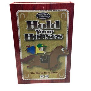 Hold Your Horses Board Game Front Porch Classics Horse Racing Complete‎ Set
